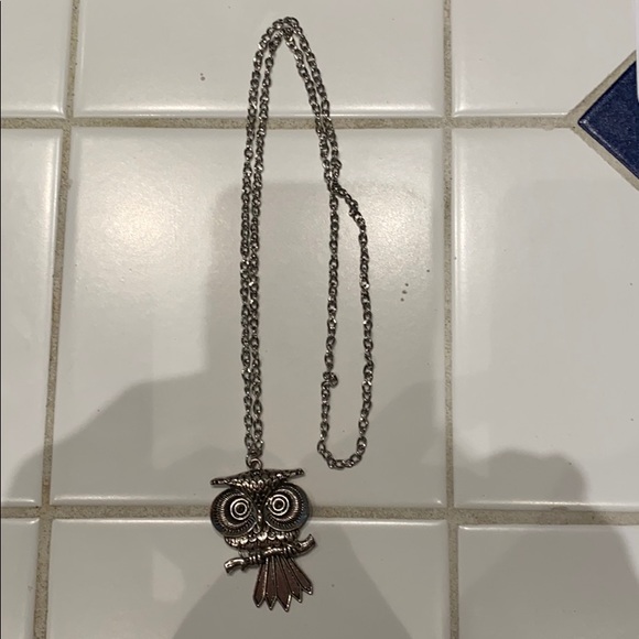 Owl necklace - Picture 1 of 2